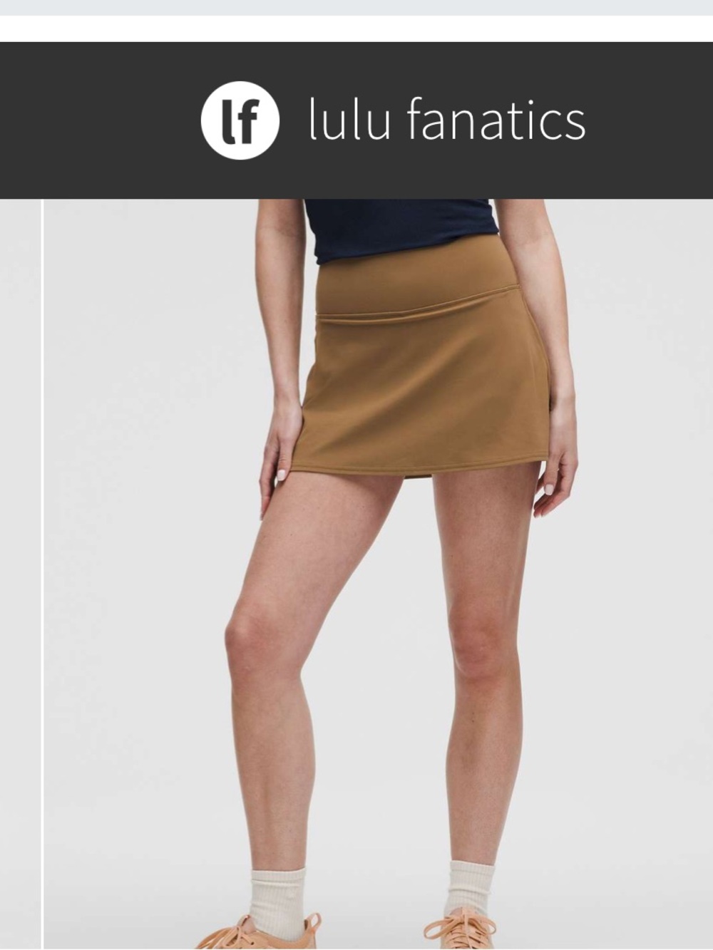 NWT Lululemon Align High-Rise Tennis Skirt Sz 2 Allspice Preppy Skort